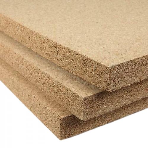 agglomerated cork board 100x50cm 40mm thick