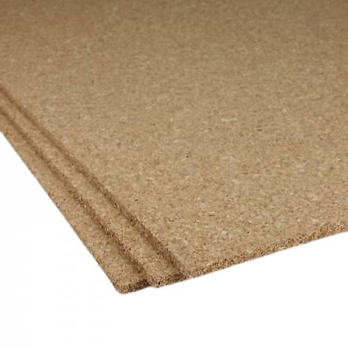 agglomerated cork board 100x50cm 5mm thick