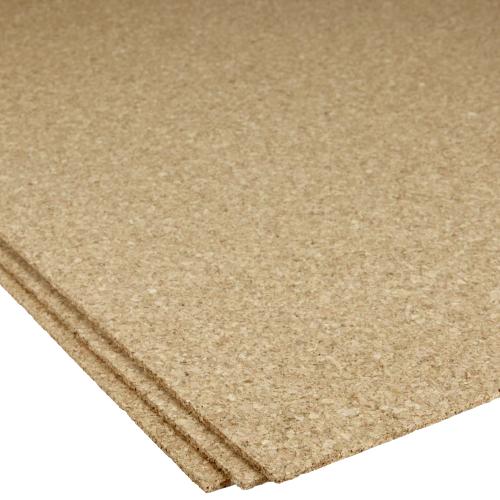 agglomerated cork board 100x50cm 2mm thick