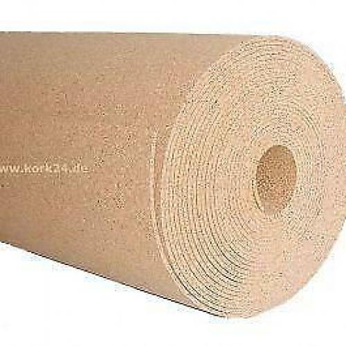 EKB roll cork for cork pinboard 5mm (S) 1x1m 5mm thick